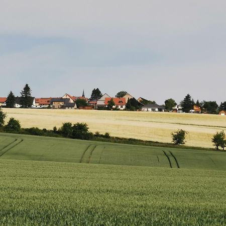 Ferienwohnung "Am Saalehaken" Gossitz Esterno foto