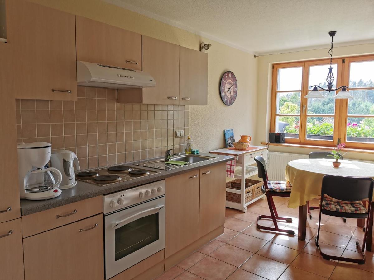 Ferienwohnung "Am Saalehaken" Gossitz Esterno foto